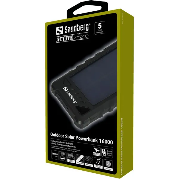 Powerbank Sandberg Outdoor Solar 420-35 16000mAh Slika 5