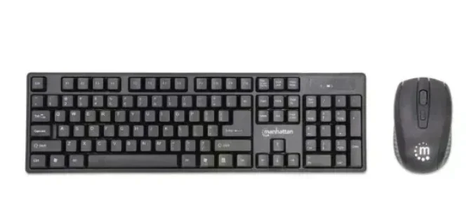 Tastatura+miš Wireless Manhattan 178990 US, crna Slika 1