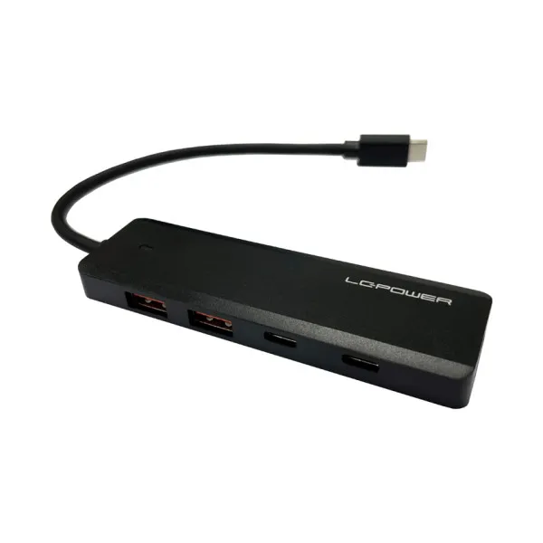 HUB LC Power LC-HUB-U3-4-C USB-C, 2 x USB3.2/2 x USB-C Slika 1