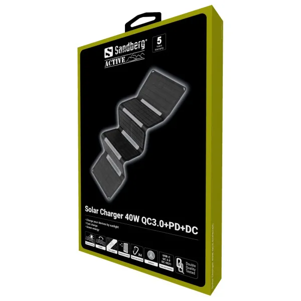 Powerbank Sandberg 420-67 Solar Charger 40W QC3.0+PD+DC Slika 2
