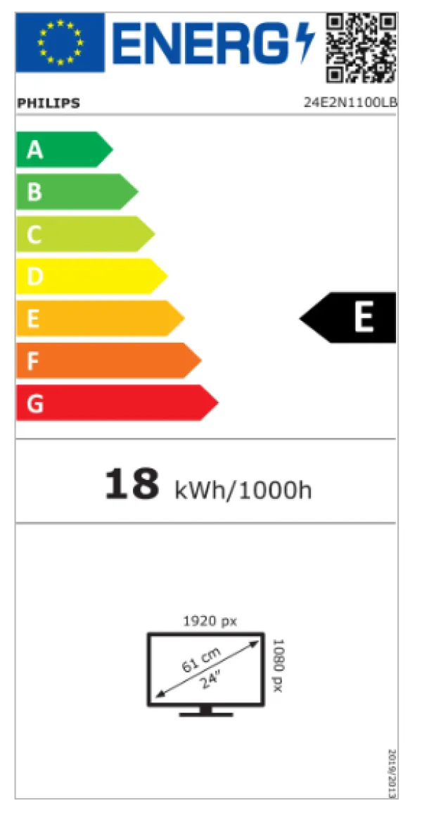 Monitor 23.8" Philips 24E2N1100LB/00 VA 1920x1080/100Hz/1ms/HDMI/VGA/VESA Slika 2
