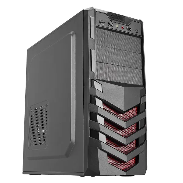 Kuciste Everest 720R Peak 250W Black / Red Slika 1