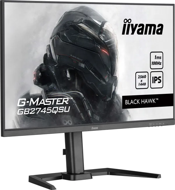 iiyama Monitor 27" Iiyama G-Master GB2745QSU-B2 IPS 2560x1440/100Hz/1ms/HDMI/DP/USB/zvu Slika 7