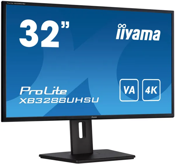 iiyama Monitor 31.5" Iiyama XB3288UHSU-B5 VA 3840x2160/60Hz/3ms/2xHDMI/DP/USB/zvučnici Slika 4