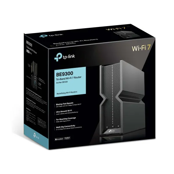 TP-link LAN Router TP-LINK Archer BE550 9300mMbps/4x2,5G LAN/1x2,5G WAN/USB/ Slika 5