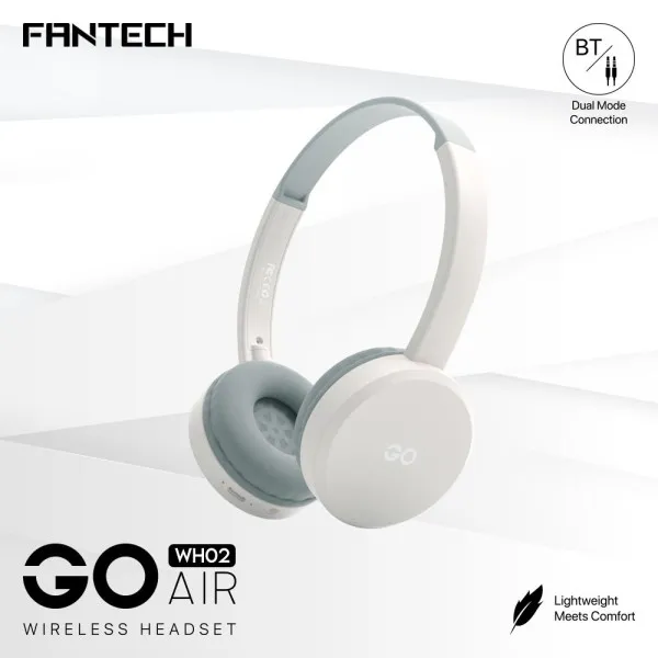 Bluetooth slušalice Fantech GO Air WH02 sive Slika 1
