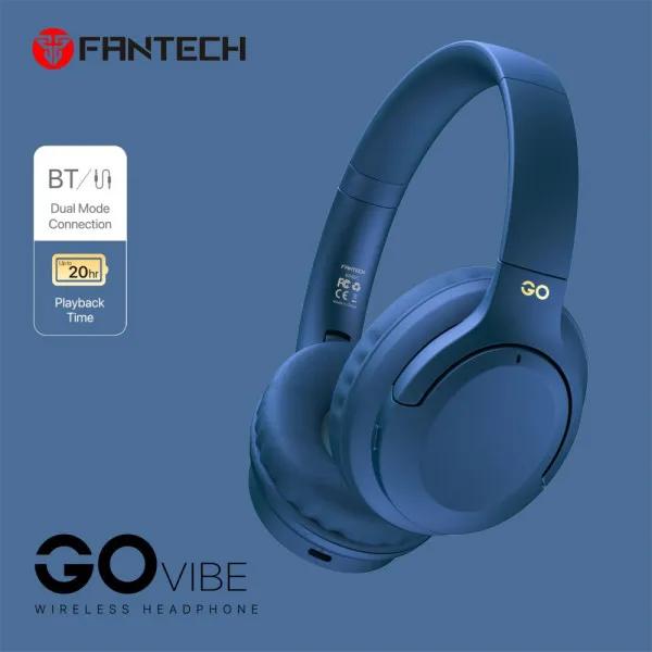 Bluetooth slušalice Fantech GO Vibe WH05 plava Slika 1