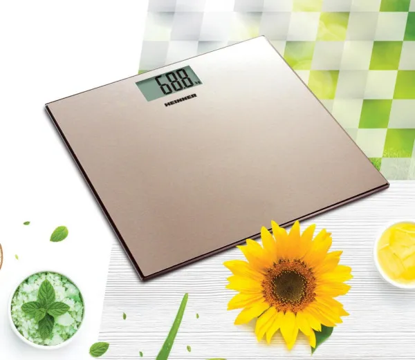 Heinner Personalna vaga HEINNER HBS-180SSGD 180kg/digitalna/staklo/2X1,5V AAA Slika 1