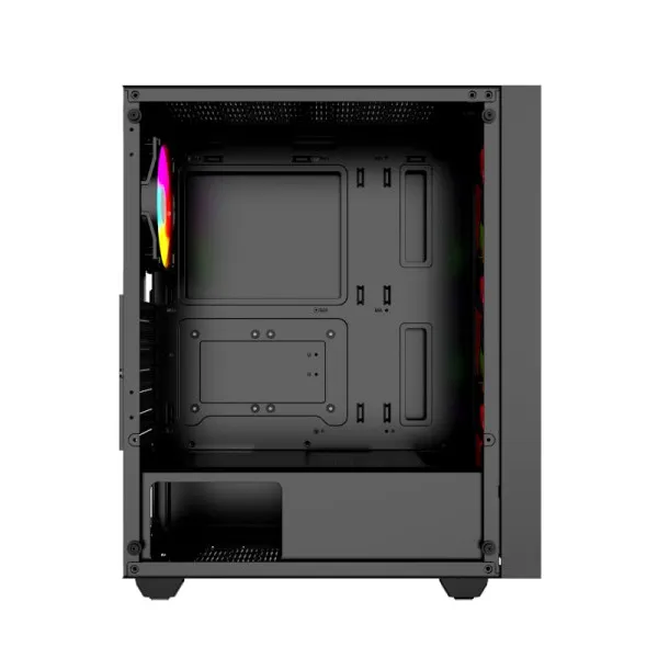 Kuciste Raidmax Vector 100 Black 4 x RGB fan/Window/650W Slika 2