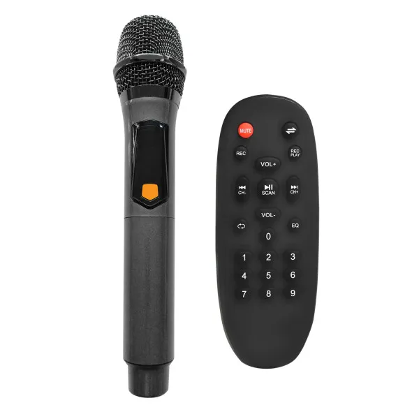 Zvučnik Mikado MD-79KP 30W,3600mAh 3,5mm USB, Bluetooth, micro SD + mikrofo crni Slika 3