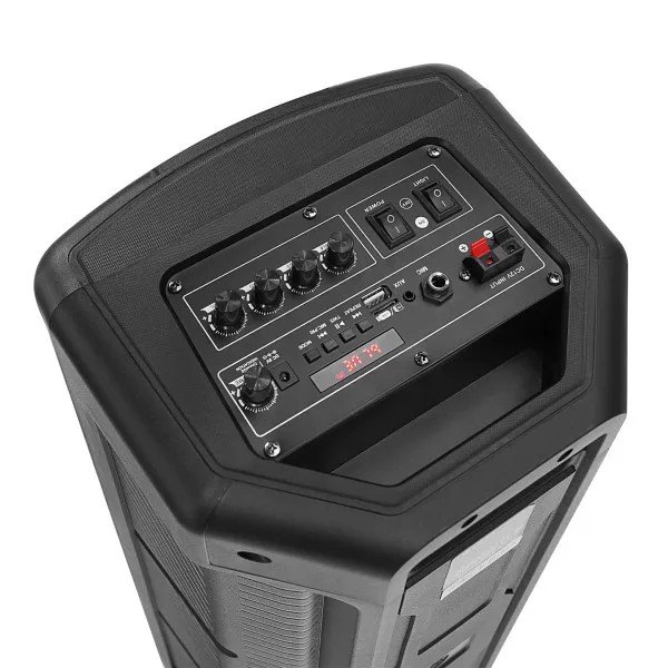 Zvučnici Mikado MD-833KP V1 30W USB, TWS,Bluetooth crni Slika 4