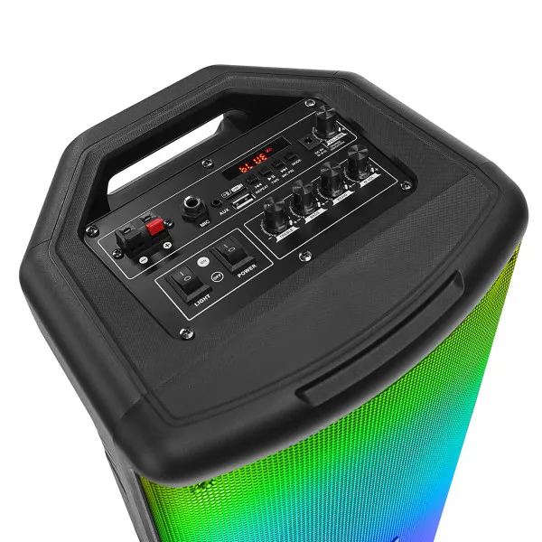 Zvučnici Mikado MD-833KP V1 30W USB, TWS,Bluetooth crni Slika 3