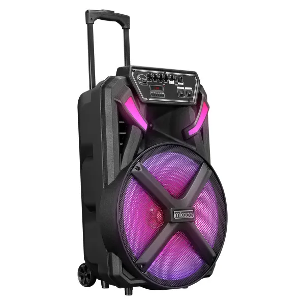 Zvucnik Mikado MD-BT123 30W, USB, Bluetooth, micro SD + mikrofon crni Slika 5