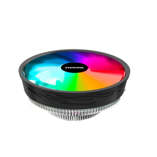 Everest CPU Hladnjak Evercool CS-02 Rainbow LGA1700/AMD AM5 3Pin 12cm fan Slika 1