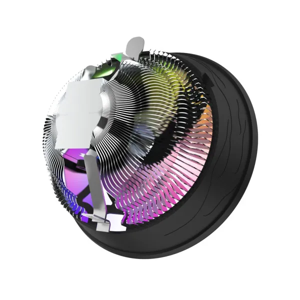 Everest CPU Hladnjak Evercool CS-02 Rainbow LGA1700/AMD AM5 3Pin 12cm fan Slika 2