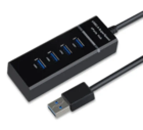 USB HUB Stars Solutions 4 porta USB 3.0 na USB 3.0 crni Slika 1