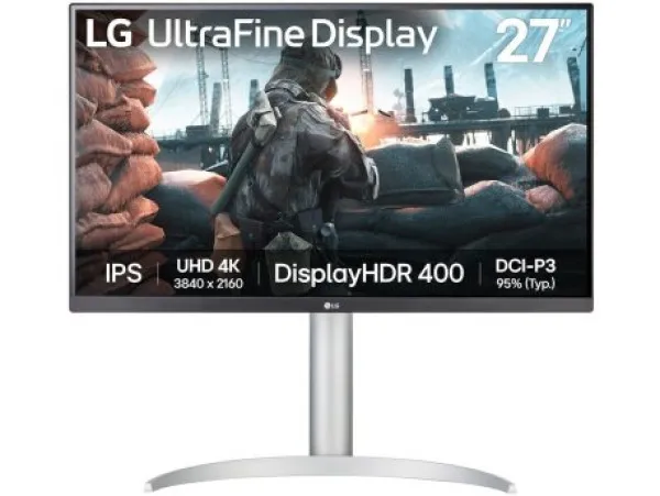 Monitor 27" LG 27UP650K-W IPS 3840x2160/60Hz/5ms/2xHDMI/DP/Pivot Slika 1
