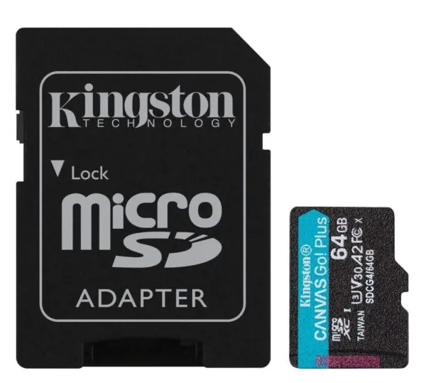 Micro SD Kingston 64GB Canvas Go Plus SDCG4/64GB +adapter Slika 1