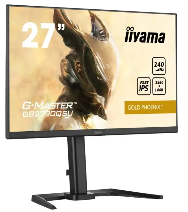 iiyama Monitor 27" Iiyama GB2790QSU-B5 IPS 2560x1440/240Hz/1ms/HDMI/DP/USB/zvučnici Slika 3