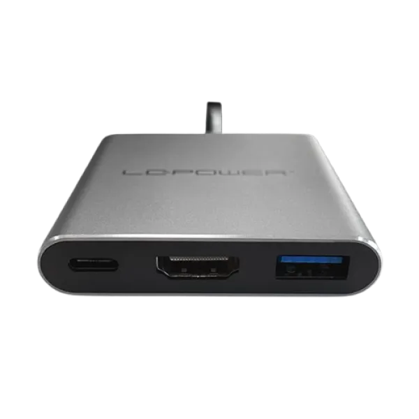USB HUB LC Power LC-HUB-C-MULTI-4-V2 USB-A 3.2/HDMI/USB-C Slika 2