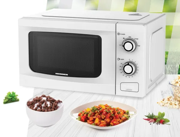 Heinner Mikrotalasna pećnica HEINNER HMW-M2035WH 20l/700W/mehanička/bela Slika 1