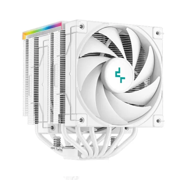 Cooler DeepCool AK620 Digital WH beli, 6 Heatpipes non-ARGB R-AK620-WHADMN-Gjd Slika 1