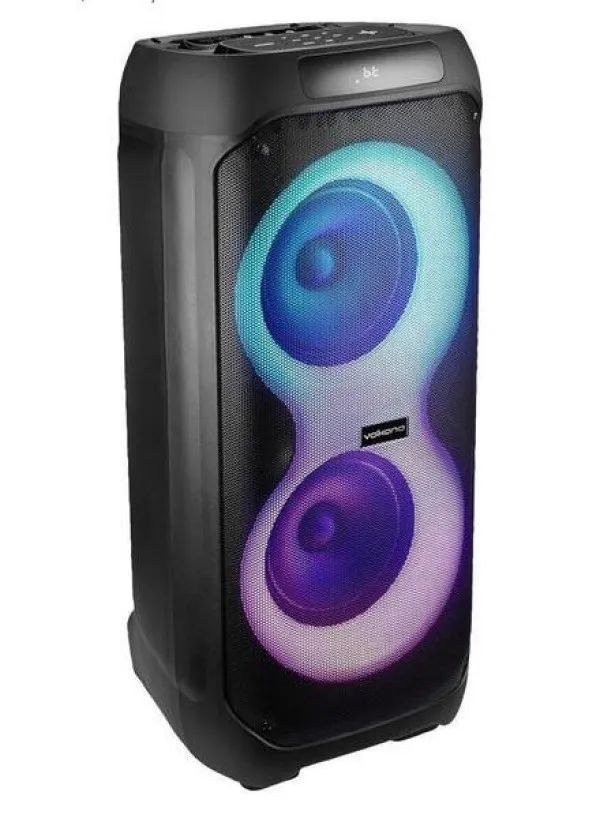 Zvucnik Volkano Groove Dual 8" VK-3902-D8 60W Bluetooth,micro sd, usb,fm crni Slika 2