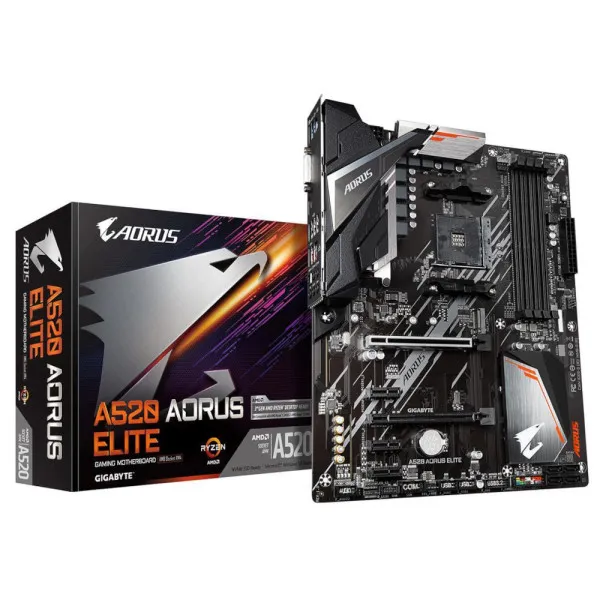 MB Gigabyte AMD AM4 A520 AORUS ELITE Slika 1