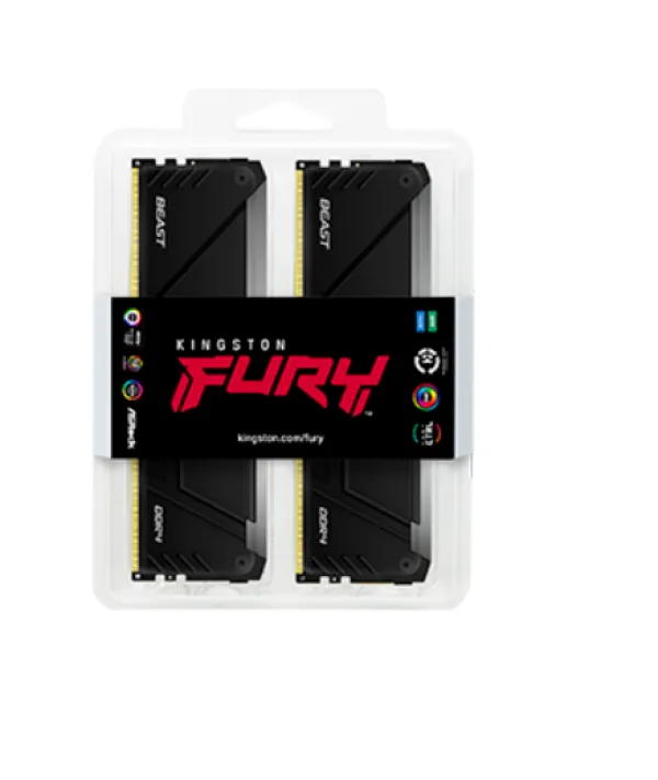 Kingston RAM KINGSTON 16GB (2x8GB) DDR4 3200MHz Fury Renegade KF432C16RB2K2/16 Slika 1