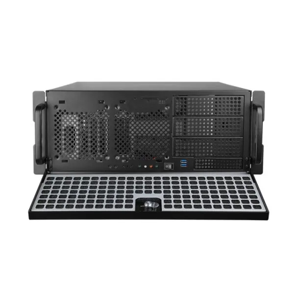 CHIEFTEC Kuciste Chieftec 4U UNC-409S-AIO -19" IPC Rackmount Chassis,AIO 360mm support Slika 2