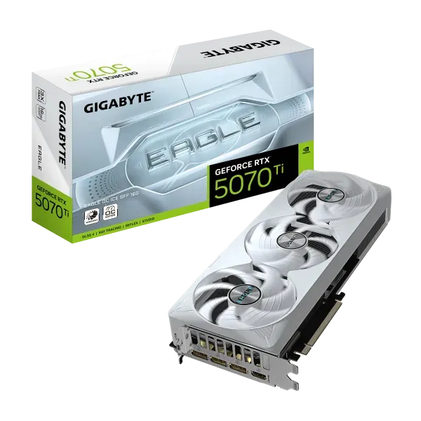 SVGA Gigabyte RTX5070-TI EAGLE ICE 16GB, GV-N507TEAGLEOC ICE-16GD Slika 1