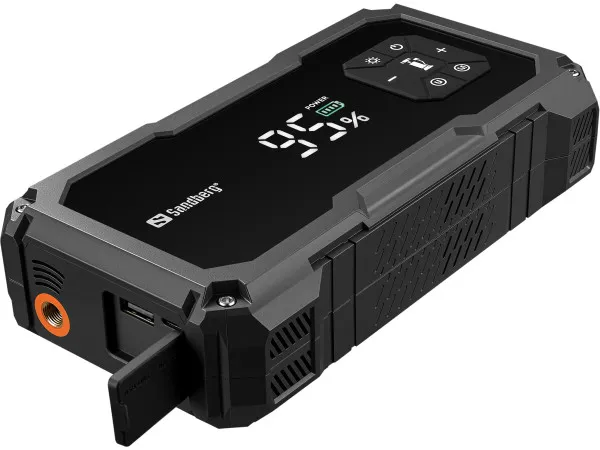 Baterijski kompresor/powerbank Sandberg 421-21 Jumpstarter 10000mAh/lampa Slika 1