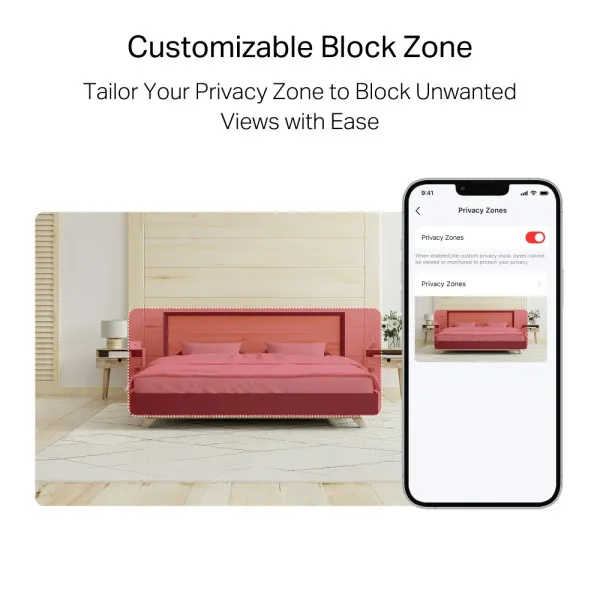 WiFi kamera Mercusys MC210 PTZ/2K/3MP/Micro SD Slika 4