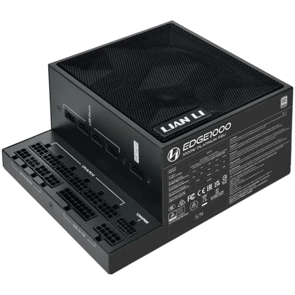 Napajanje 1000W Lian Li EDGE EG1000 80 PLUS Platinum, EG1000 Black Slika 1