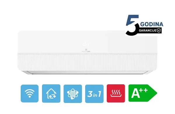 Profilocool Klima uređaj PROFILOCOOL ICSD-18WIHHP WHITE18000BTU A++ InverterWifi/GSJ/plasma Slika 1