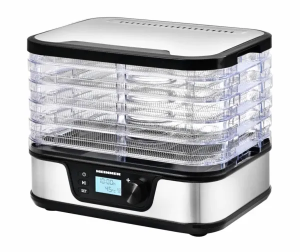 Heinner Dehidrator HEINNER ELITE DRY HFD-K380DSS/320-380W/5 mesta/75c/timer Slika 2