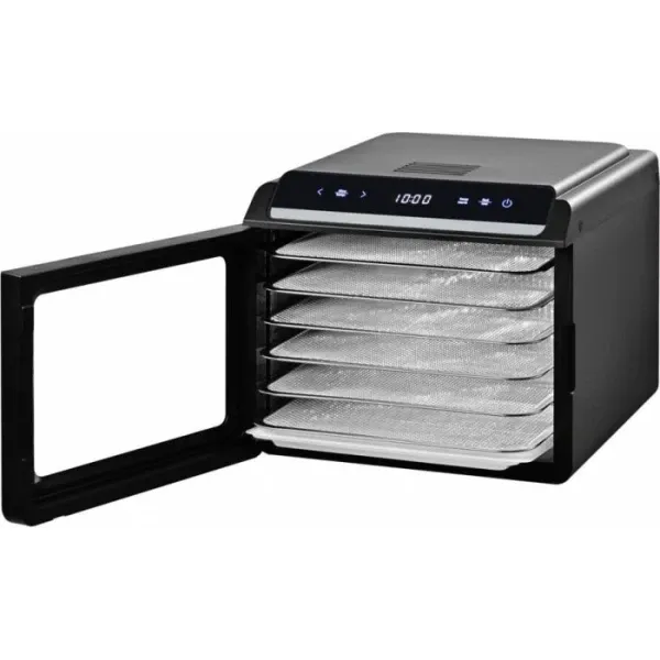 Heinner Dehidrator HEINNER NATURE DRY HFD-KD600BK/500-600W/6 mesta/75c/timer Slika 2