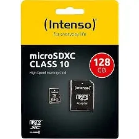 Micro SDXC Intenso 128GB Class10 3413491 + adapter Slika 1