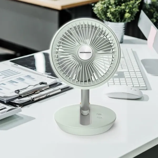 Heinner Ventilator HEINNER HMF-LC4000GR/5W/4000mAh/type-C/sklopivi Slika 2