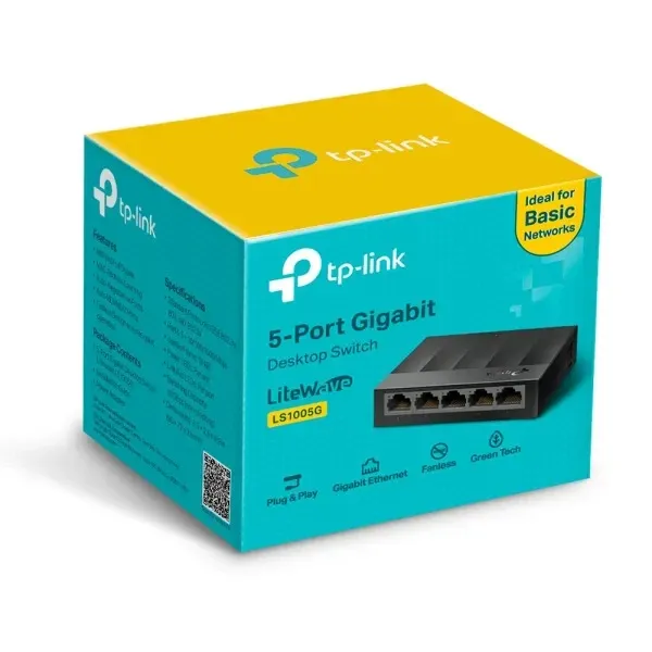 TP-link Switch TP-Link LS1005G 5-port 10/100/1000 UN/5.40 Slika 2