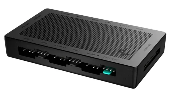 HUB DeepCool 6 Ports x 4Pin PWM, R-SC790-BKNSNN-G Slika 1