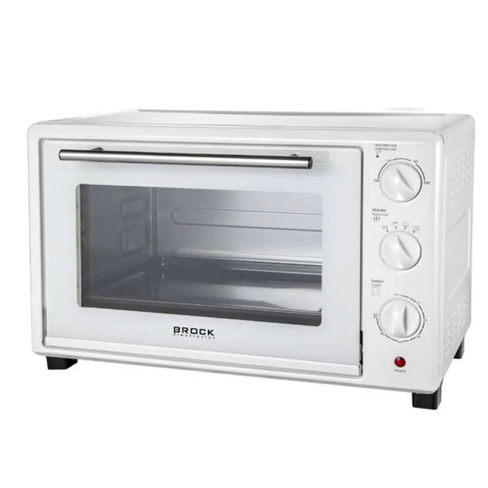 BROCK TO3001WH MINI RERNA SA TAJMEROM 30L 1500W Slika 1