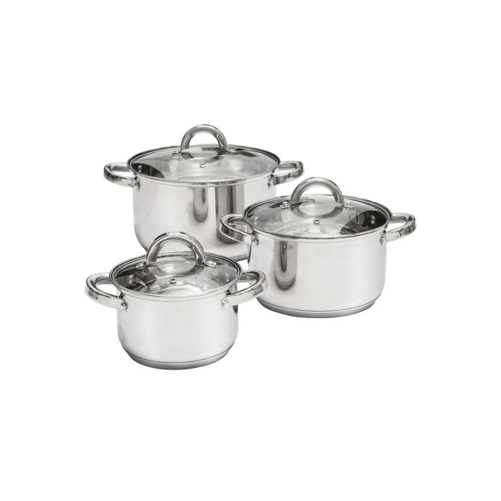 DAJAR DJ68878 SET ŠERPI INOX 16/20/24 CM 6/1 DELOVA - Image 1