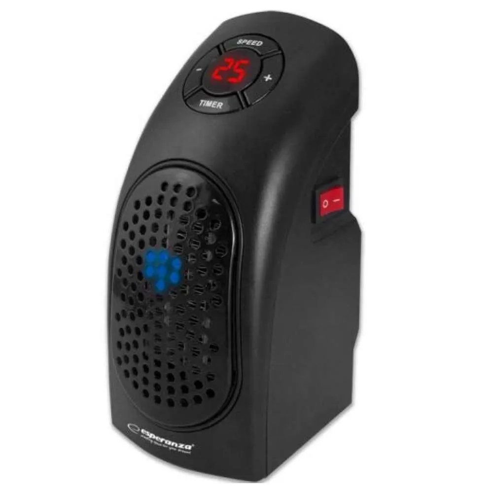 ESPERANZA EHH007 MINI GREJALICA SA VENTILATOROM I TAJMEROM 400W Slika 1