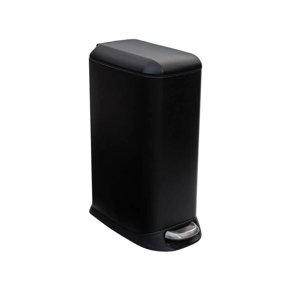 ESTIA ES01-9144 KANTA ZA OTPATKE METALNA SA PEDALOM 20L CRNA MAT Slika 1