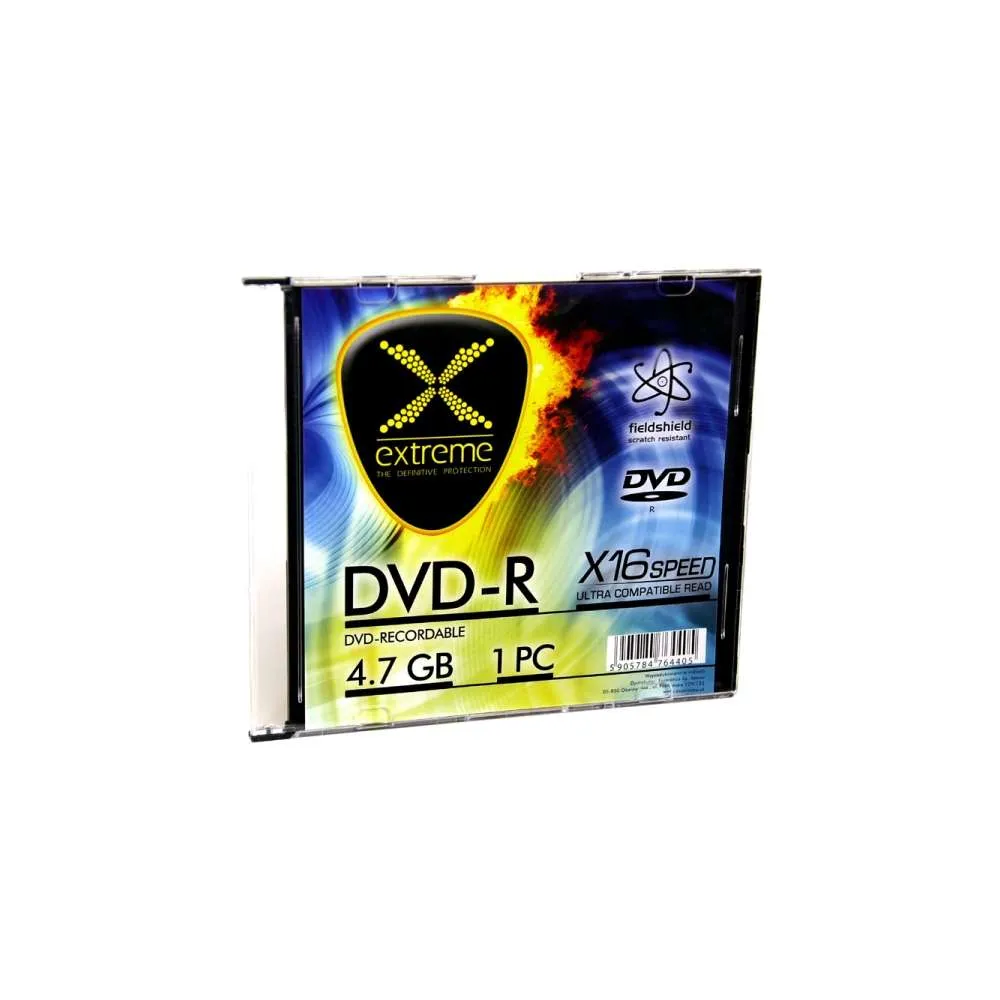 EXTREME DVD-R1168  4,7GBX16 SLIM CASE 1 KOM Slika 1