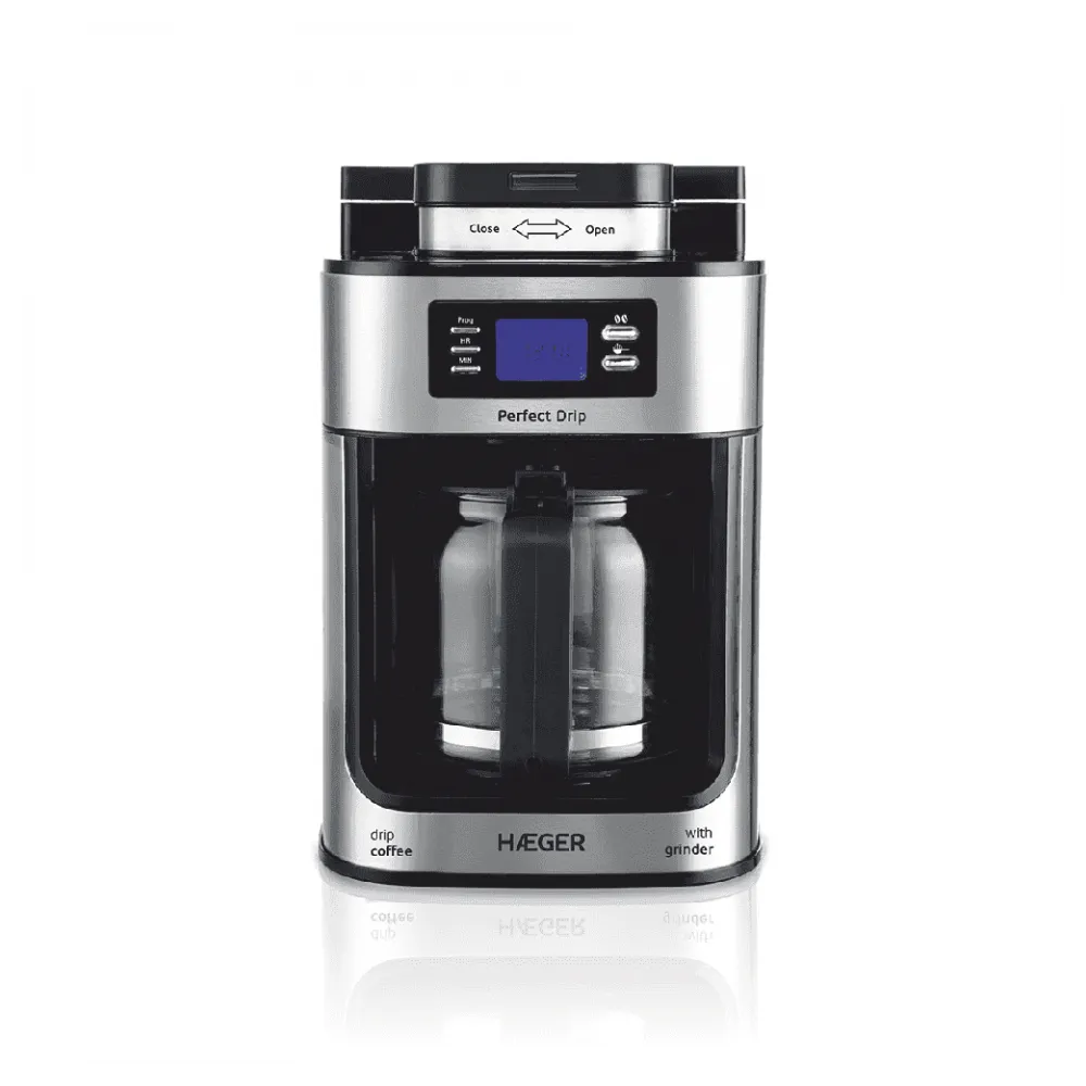 HAEGER CM-10B.010A APARAT ZA FILTER KAFU SA MLINOM ZA KAFU LCD DISPLEJ Slika 1