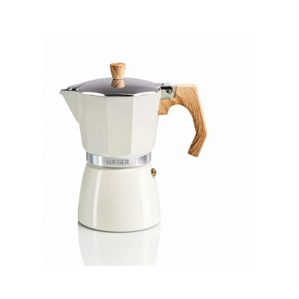 HAEGER CP-06A.010A DŽEZVA ZA ESPRESSO KAFU 6 ŠOLJICA 300ML BEŽ Slika 1