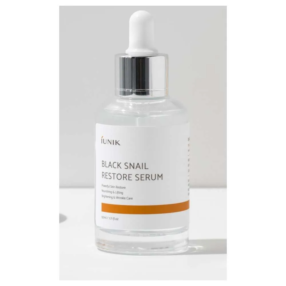 IUNIK IUSSNAIL SERUM ZA LICE OBNAVLJAJUĆI OD MUCINA CRNOG PUŽA 50ML Slika 1