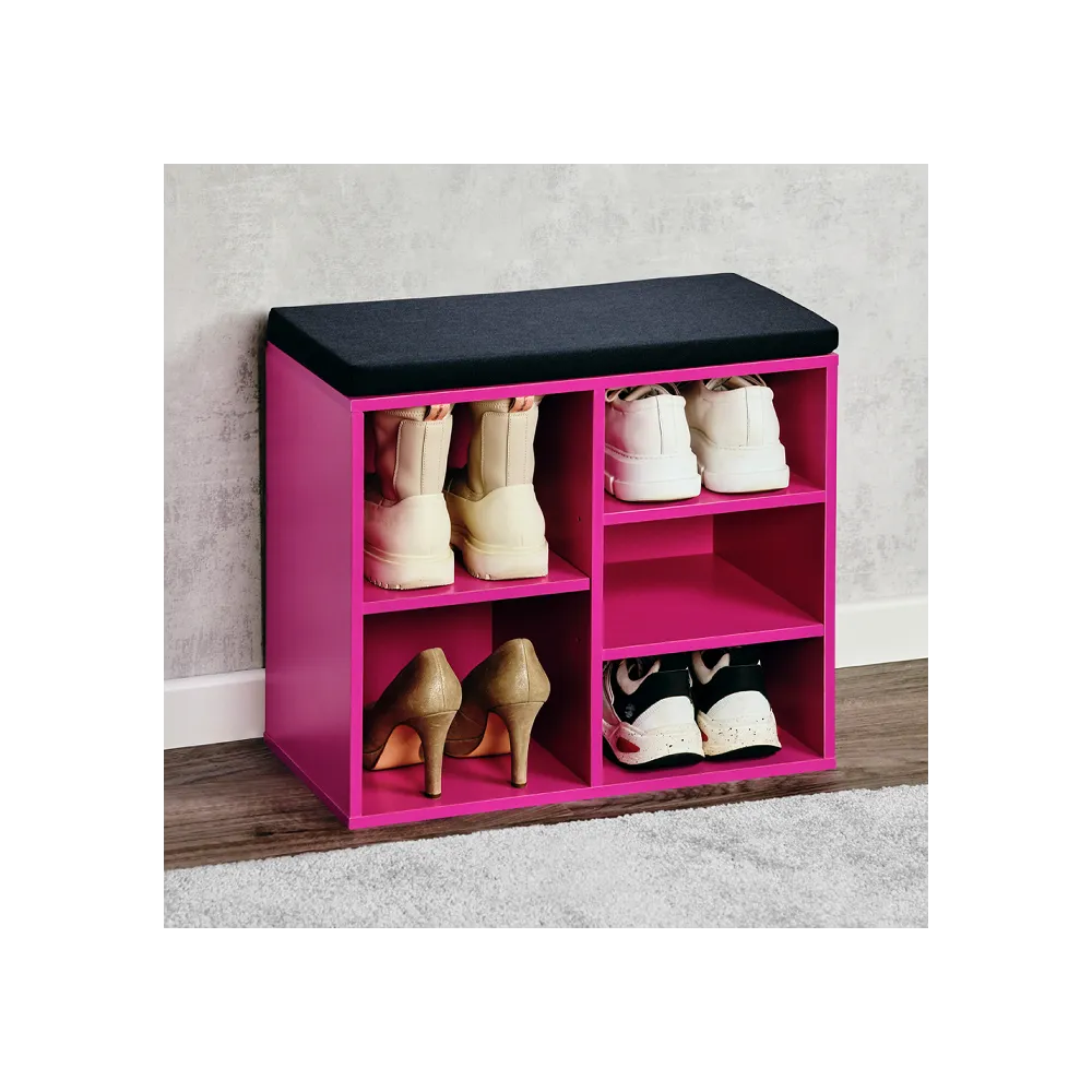 KESPER KSP15964 MINI CIPELARNIK ROZI SA JASTUKOM ZA SEDENJE 51.5 x 48 x 29,5 CM Slika 1